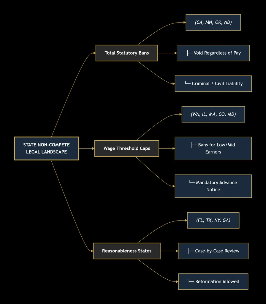 Enforceability of Non-Compete Clauses: Geographic, Temporal, and Scope Limits